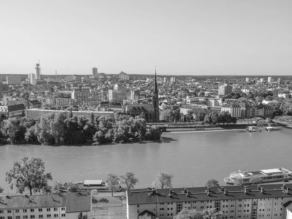 フランクフルトの空中風景 — ストック写真