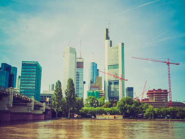 Retro Look Frankfurt, Deutschland — Stockfoto