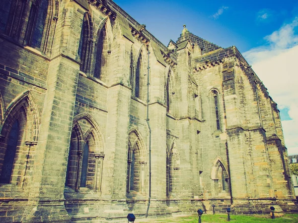 Retro söker glasgow cathedral — Stockfoto