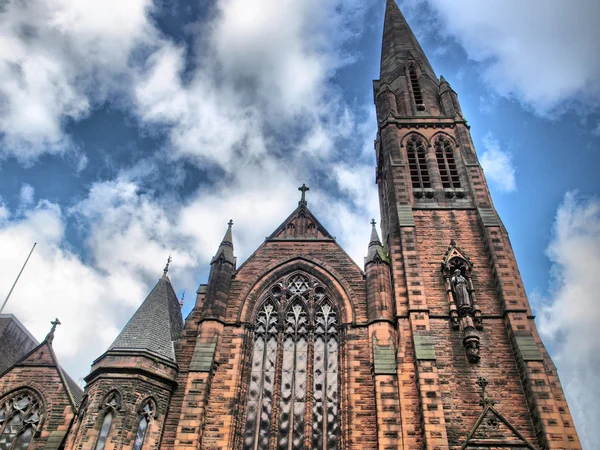 St columba kerk - hdr — Stockfoto