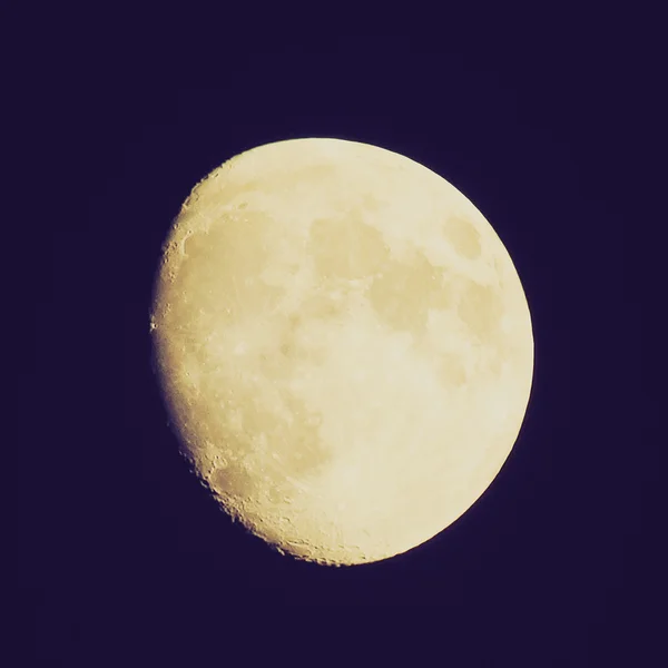 Retro-Look Der Mond — Stockfoto