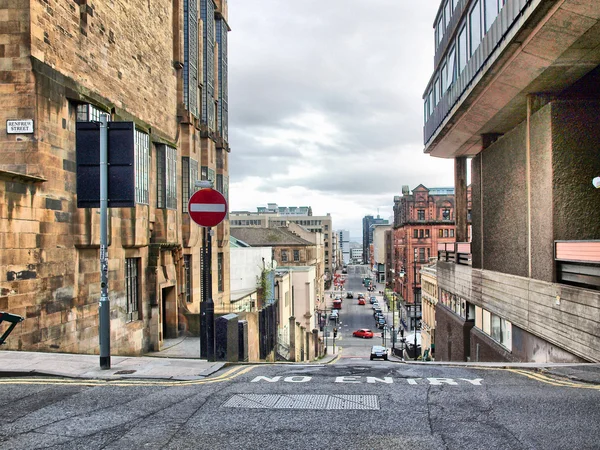 Glasgow hill - Hdr — Stockfoto