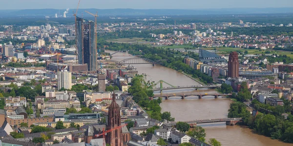 Frankfurt am Main - panorama - Stock-foto