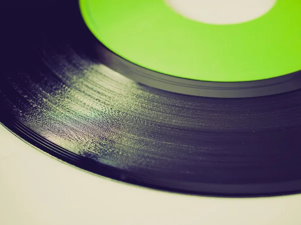 Retro megjelenés Vinyl rekord — Stock Fotó