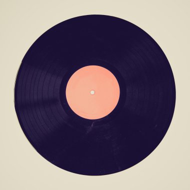 Retro görünüm Vinil plak