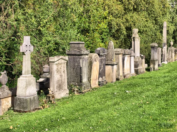 Glasgow cemetery - HDR — Stock Photo, Image