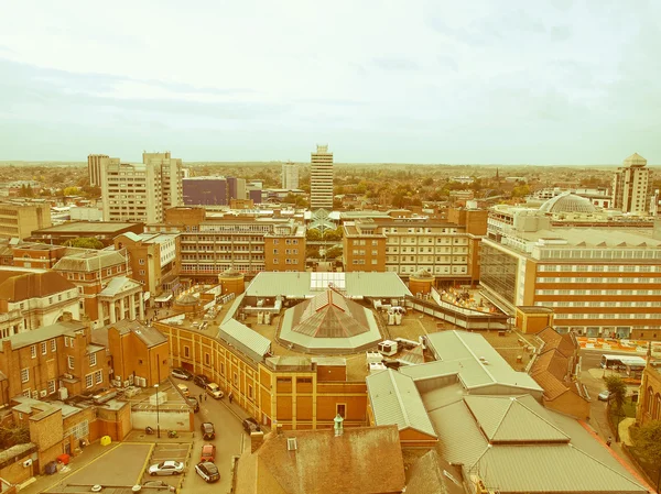 Città di Coventry dall'aspetto retrò — Foto Stock