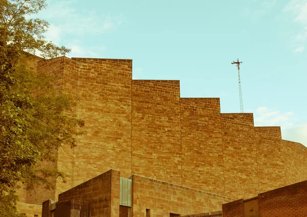 Retro looking Coventry Cathedral — Stock Photo, Image