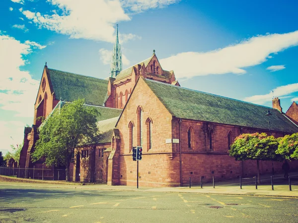 Retro à la recherche Barony Parish Glasgow — Photo