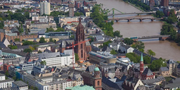 Frankfurt am Main - panorama — Foto de Stock