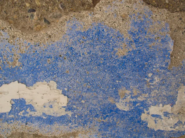 Eski mavi duvar arka plan — Stok fotoğraf