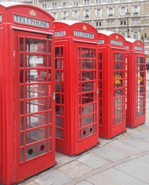 Boîte téléphonique de Londres — Photo