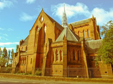 Retro görünüm barony bucak glasgow