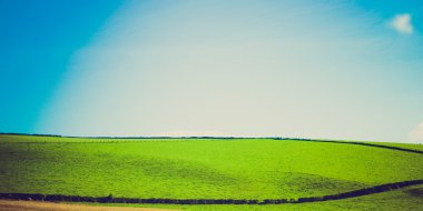 Vintage görünümlü cardross panorama tepesi