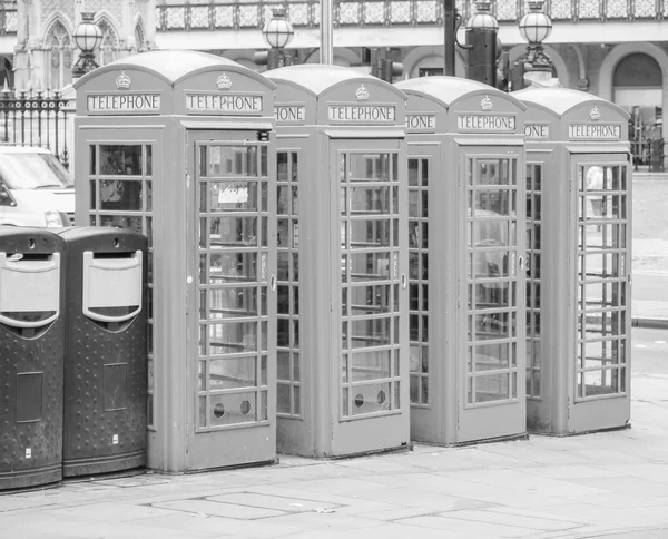 London telefonlåda — Stockfoto