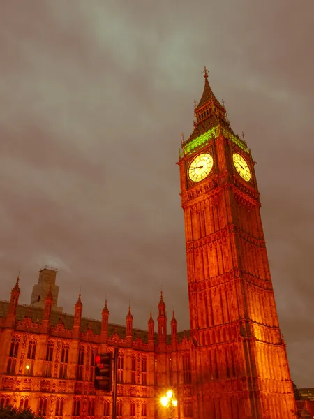 Retro söker big ben — Stockfoto