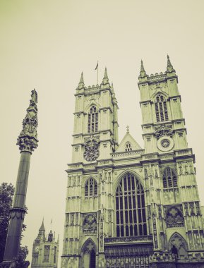 Vintage sepya westminster abbey