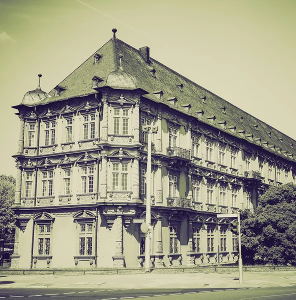 Vintage sepia Roomse germanisches zentralmuseum mainz — Stockfoto