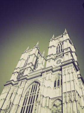 Vintage sepya westminster abbey