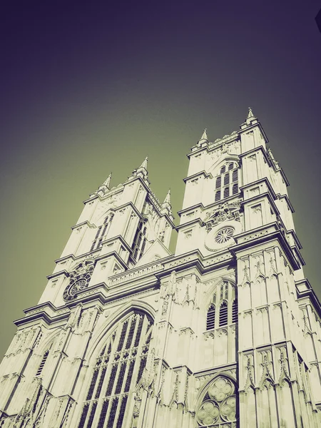 Vintage sépia Westminster Abbaye — Photo