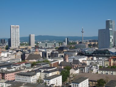 Frankfurt 'un hava görüntüsü