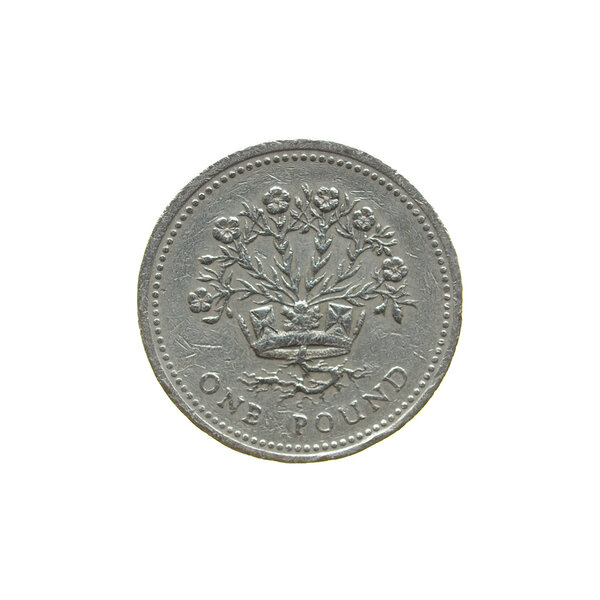 Coin isolated