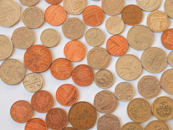 British pound coin — Stock Photo, Image