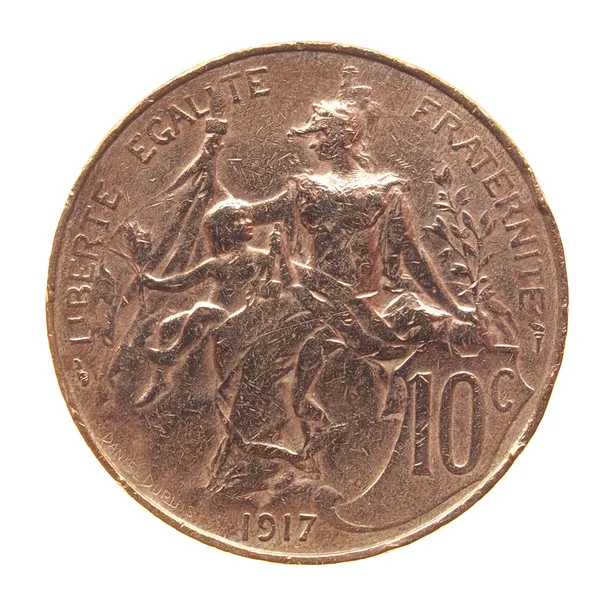 分離されたコイン — ストック写真