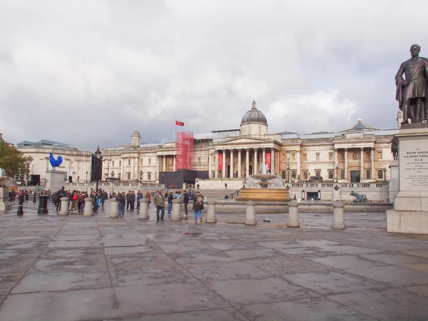 Trafalgar square Londen — Stockfoto
