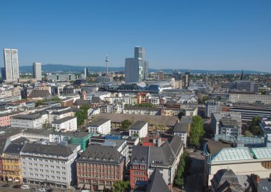 Frankfurt 'un hava görüntüsü
