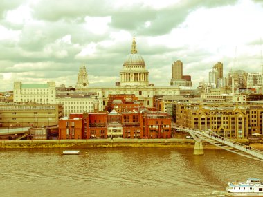 retro görünümlü Aziz paul, İngiltere