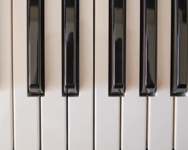 Teclas de teclado música — Fotografia de Stock