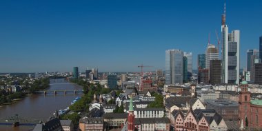 Frankfurt am main, Almanya - panorama