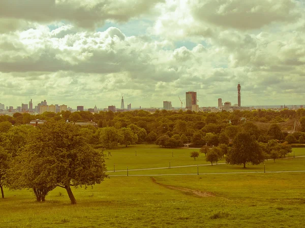 Retro cerca Primrose Hill Londra — Foto Stock