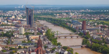 Frankfurt am main, Almanya - panorama