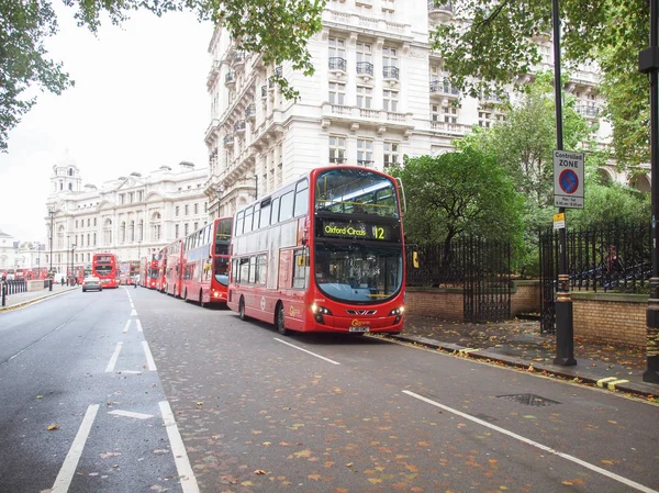 Dubbeldäckare buss — Stockfoto