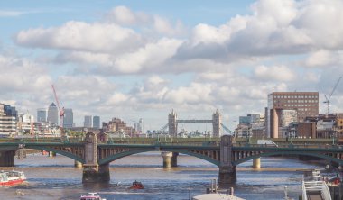 Londra 'da Thames Nehri