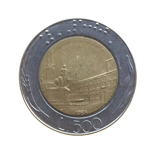 Münze isoliert — Stockfoto
