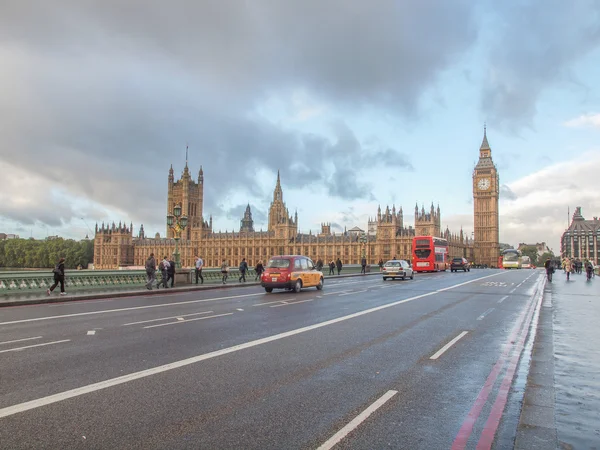 Westminster bridge, Londyn — Zdjęcie stockowe