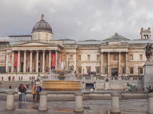 Trafalgar square Londen — Stockfoto