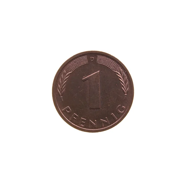 Moneda aislada — Foto de Stock