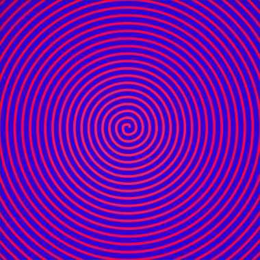 Vintage bir görünüm spiral