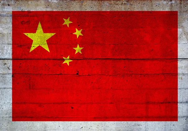 Chinese vlag — Stockfoto