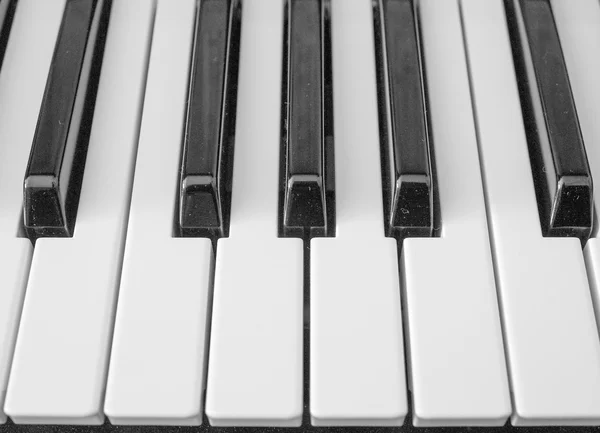 音楽キーボードのキー — ストック写真