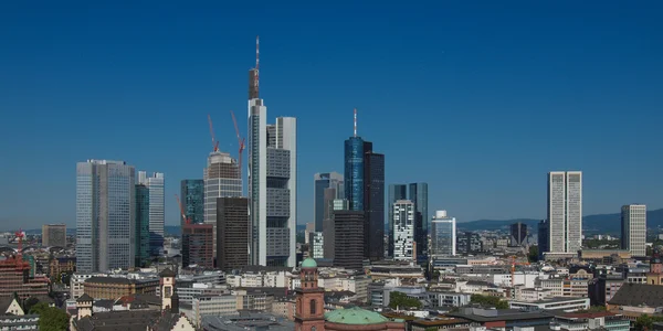 Frankfurt nad Menem, Niemcy - panorama — Zdjęcie stockowe