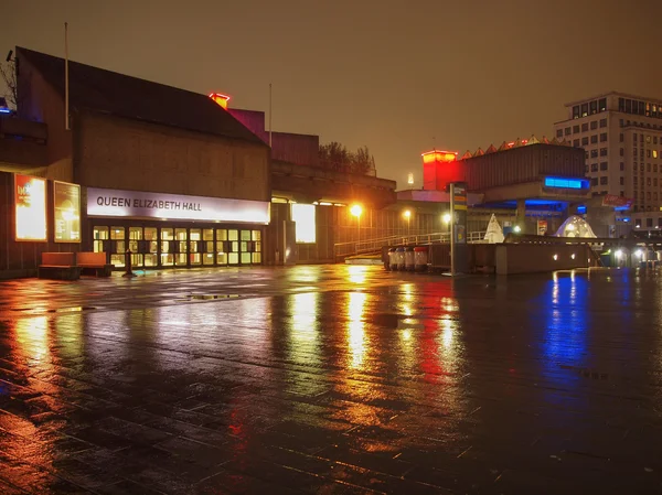 Queen elizabeth hall v Londýně — Stock fotografie