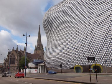 Bullring shopping and leisure complex in Birmingham clipart