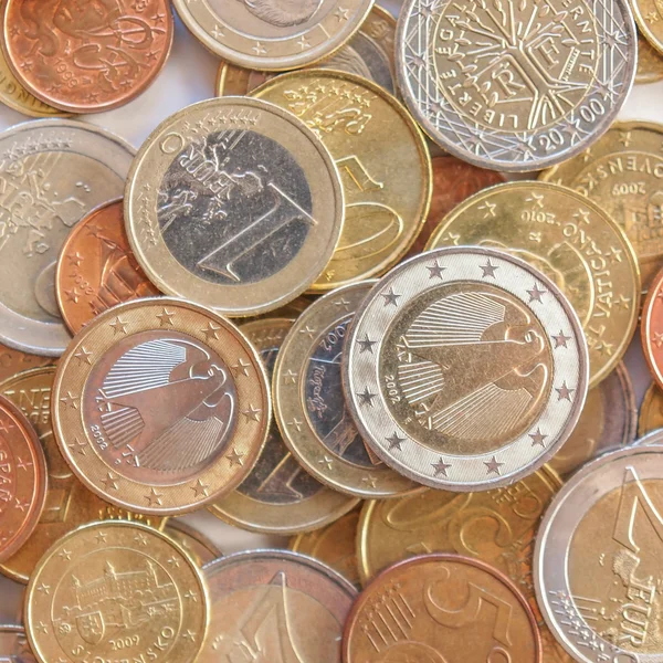 Moneda en euros —  Fotos de Stock