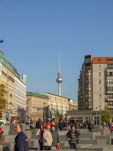 Βερολίνο μνημείο Εβραίων — Φωτογραφία Αρχείου