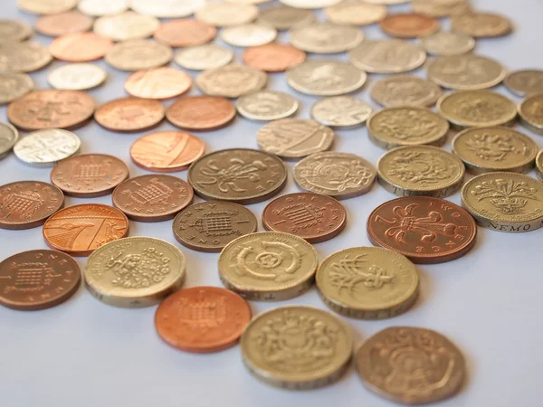 British pound coin — Stock Photo, Image